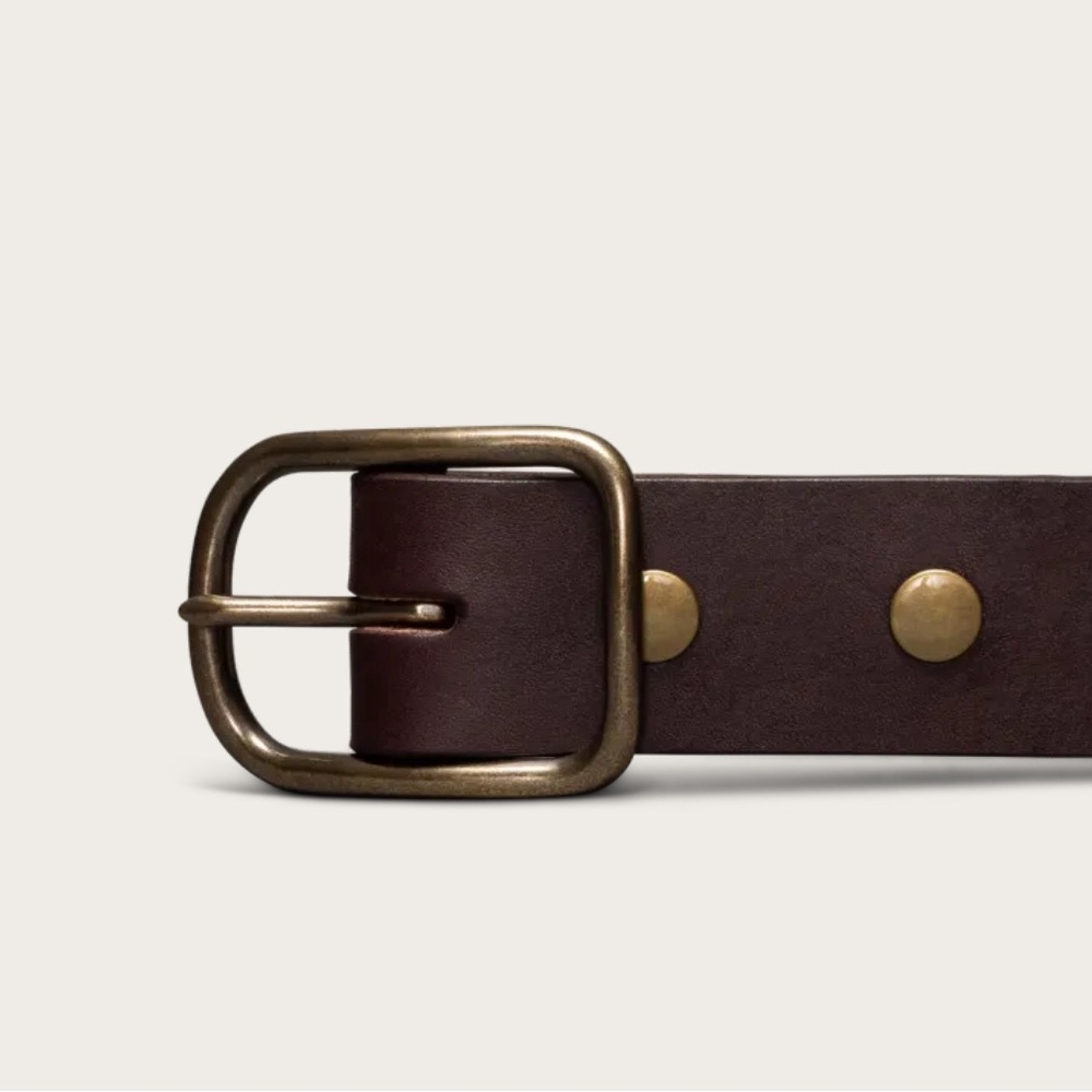 Tecovas Leather Harness Belt 36 NWOT